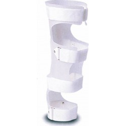 Ortholand 4004 Immo Νάρθηκας Μηροκνημικός σε Λευκό Χρώμα